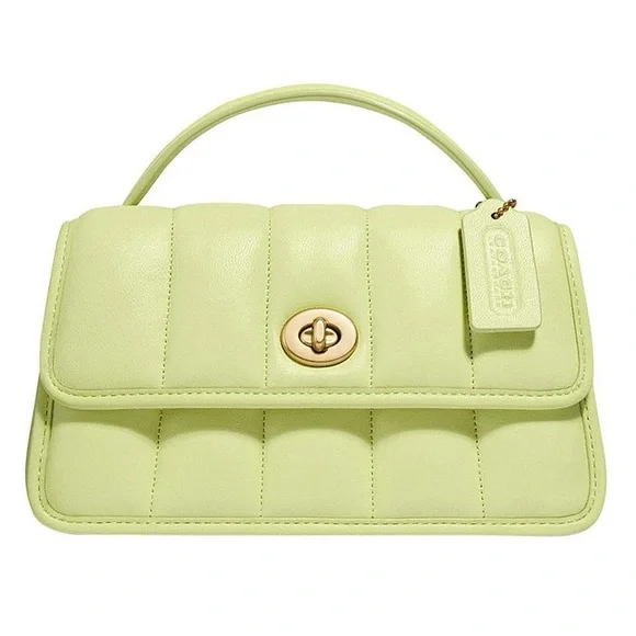 Coach Turnlock Clutch with Quilting Bag - Picture 2 of 15